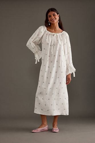 Robe Midi en Lin Cha-Cha en Pink taille: L/XL chez Anthropologie - Sleeper - Modalova