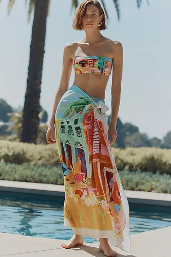 Paréo Cuba en chez Anthropologie - Seafolly - Modalova