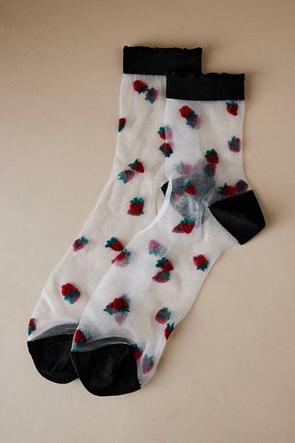 Chaussettes Transparentes Fraise en chez Anthropologie - Hansel From Basel - Modalova