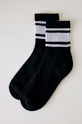 Chaussettes à rayures en Black chez Anthropologie - Hansel From Basel - Modalova