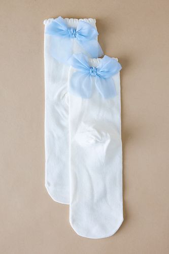 Chaussettes de cheville à naud Love Club en Blue chez Anthropologie - Casa Clara - Modalova