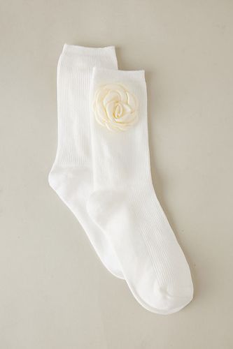 Lovely Floral Socks en White, chez Anthropologie - Casa Clara - Modalova