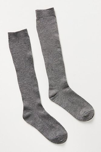 Chaussettes Hautes Au Genou Côtelées - By Anthropologie - Modalova