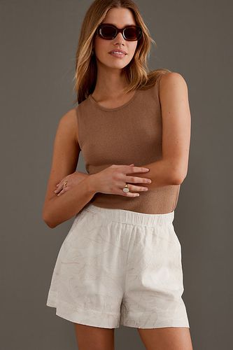 Short Taille Haute Lamira en White, taille: Uk 14 chez Anthropologie - Object - Modalova