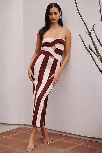 Robe Midi en Maille Bustier avec Découpe taille: XS chez Anthropologie - Celandine - Modalova