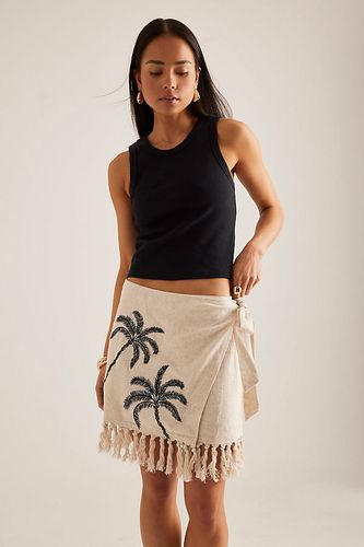 Demi Mini Wrap Skirt taille: Uk 10 chez Anthropologie - 4th & Reckless - Modalova