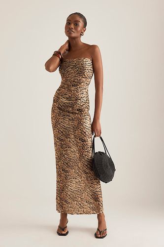 Robe longue bandeau en jean taille: Uk 12 chez Anthropologie - 4th & Reckless - Modalova