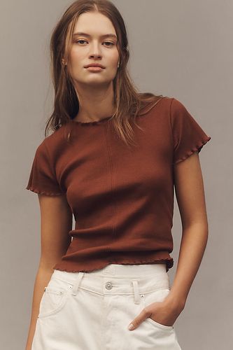 Ruffle-Trim Baby T-Shirt en taille: L chez Anthropologie - Pilcro - Modalova