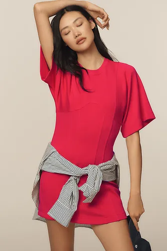 Robe Mini Manches Courtes Pratique Quotidienne par en taille: XS - Daily Practice by Anthropologie - Modalova