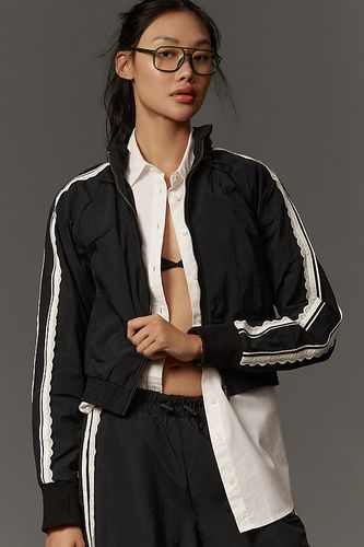 Veste de survêtement à bord en dentelle en taille: S chez Anthropologie - Daily Practice - Modalova