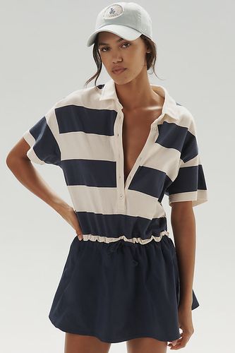 Combinaison Playsuit Daily Practice Ember T-Shirt Twofer par en Blue, taille: XS - Daily Practice by Anthropologie - Modalova