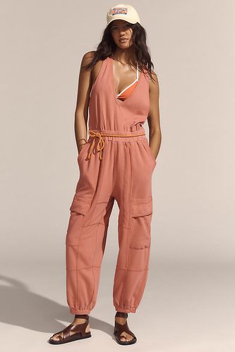 Combinaison sans manches à col en V Cloud Rest pour la pratique quotidienne par en Pink, taille: 2XS chez Anthropologie - Daily Practice - Modalova