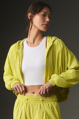 Veste courte à capuche avec zip en Yellow, taille: XS - Daily Practice by Anthropologie - Modalova