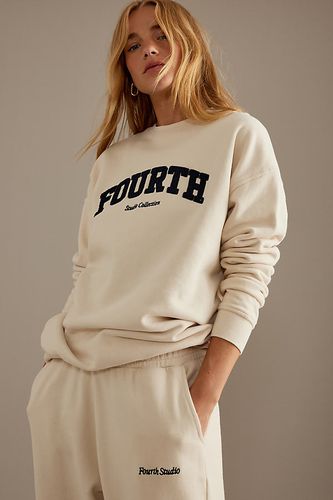 Sweat-shirt Ferne en Beige taille: M chez Anthropologie - 4th & Reckless - Modalova