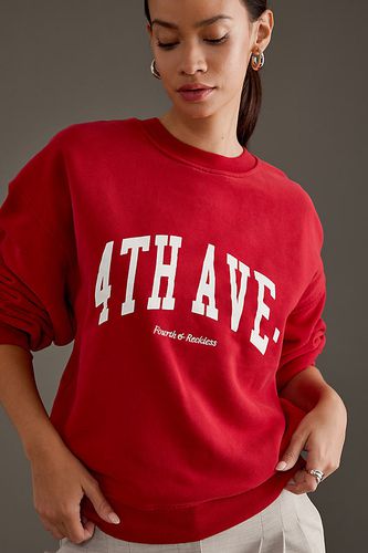 Sweatshirt Avenue en Red taille: S chez Anthropologie - 4th & Reckless - Modalova