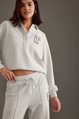 Soho Elle Cotton Polo Sweatshirt en taille: XS chez Anthropologie - The Upside - Modalova