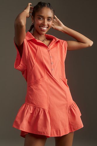 Robe courte à manches courtes Tango Daily Practice par en Red taille: XS - Daily Practice by Anthropologie - Modalova