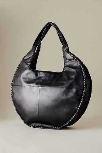 Sac Cabas en Cuir Rond Nora par en Black - By Anthropologie - Modalova