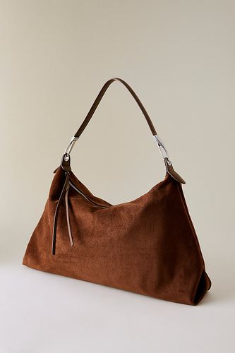 Sac à bandoulière Charlie en suédine en Brown chez Anthropologie - Melie Bianco - Modalova