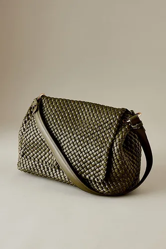 Sac à bandoulière tissé en Green chez Anthropologie - Melie Bianco - Modalova