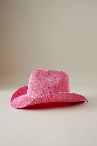 Chapeau de cowboy en paille scintillant en Pink, chez - Anthropologie - Modalova