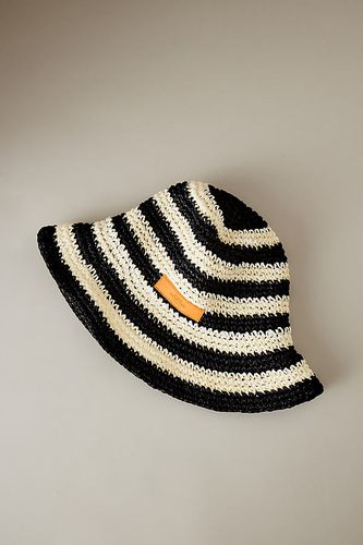 Chapeau de Paille à Rayures de Mads Noorgard par en Black, chez Anthropologie - Mads Norgaard - Modalova