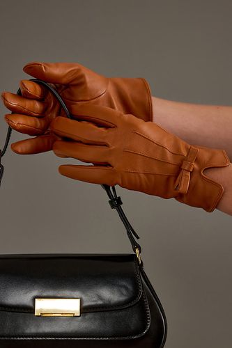 Gants en cuir à naud taille: S/M - By Anthropologie - Modalova