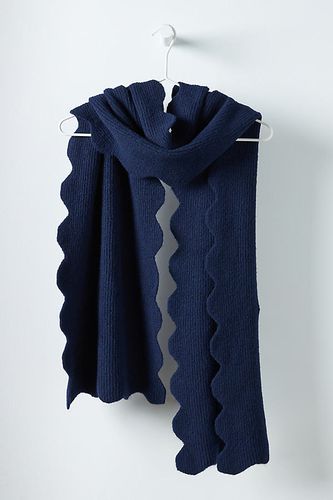 Foulard Festonné en Blue, chez Anthropologie - Maeve - Modalova