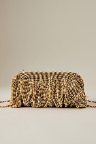 Sac Pochette Scintillant en Gold chez - Anthropologie - Modalova