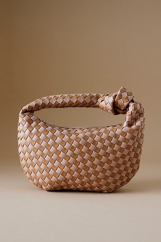 Larissa Woven Faux-Leather Shoulder Bag en Beige chez Anthropologie - Melie Bianco - Modalova