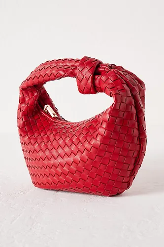 Sac porté à l'épaule en similicuir tissé Larissa en Red chez Anthropologie - Melie Bianco - Modalova