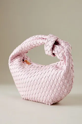 Sac porté à l'épaule en similicuir tissé Larissa en Pink chez Anthropologie - Melie Bianco - Modalova