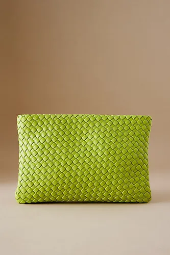 Daisy Woven Faux-Leather Crossbody Bag en chez Anthropologie - Melie Bianco - Modalova