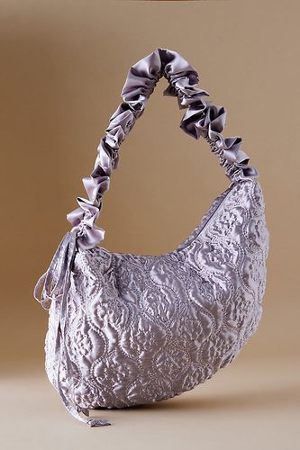 Sac Rein Rose Matelassé en Silver chez Anthropologie - Damson Madder - Modalova