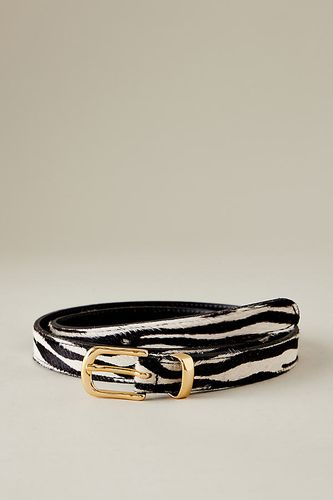 Ceinture en cuir effet poney imprimé animal en Black taille: L chez - Anthropologie - Modalova