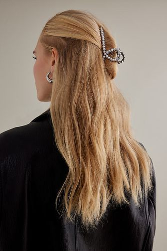 Pinces à cheveux en métal ornée de perles chez - Anthropologie - Modalova