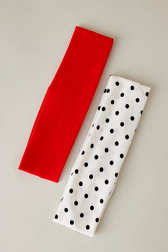 Bandeaux extensibles en jersey, ensemble de 2 en Red chez - Anthropologie - Modalova