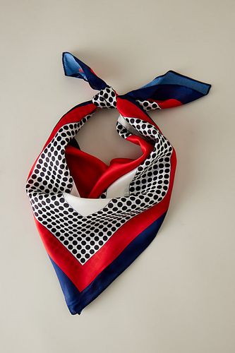 Foulard imprimé géométrique en Red, chez - Anthropologie - Modalova