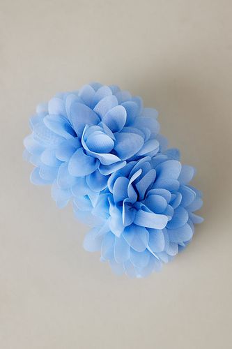 Pince à cheveux à fleurs en Blue chez Anthropologie - Becksondergaard - Modalova