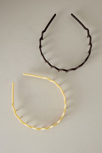 Mixed Comb Headbands, Set of 2 en Yellow chez - Anthropologie - Modalova