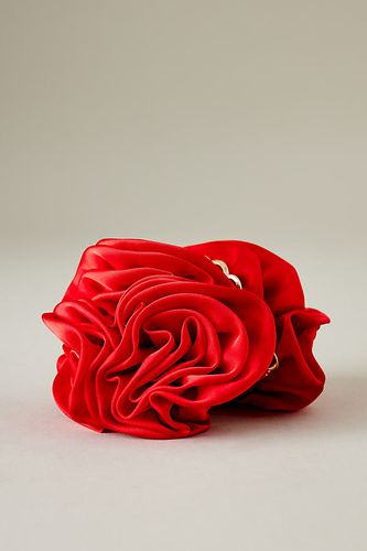Pince à Cheveux Fleur en Tissu en Red, chez - Anthropologie - Modalova