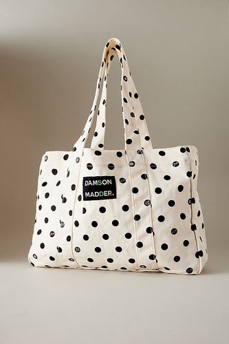 Polka Dot Tote Bag chez Anthropologie - Damson Madder - Modalova