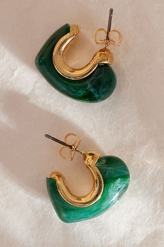 Boucles d'oreilles créoles colorées en résine chez - Anthropologie - Modalova