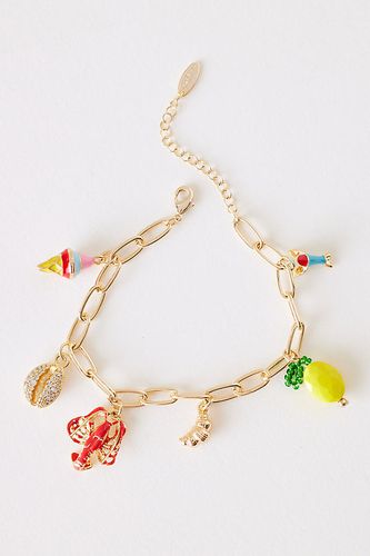 Assorted Charm Bracelet par en Gold - By Anthropologie - Modalova
