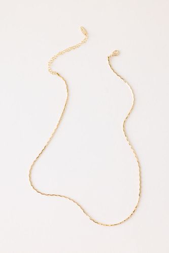 Collier chaîne corde plaqué or par en - By Anthropologie - Modalova