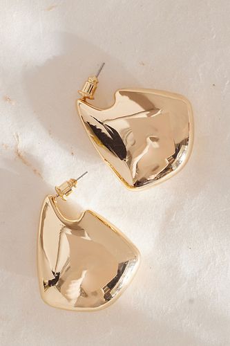 Grandes Boucles d'Oreilles Triangulaires Chunky en Gold chez - Anthropologie - Modalova