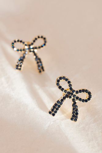 Boucles d'oreilles clous naud pailleté par en - By Anthropologie - Modalova