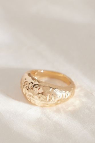 Bague martelée en Gold taille: M chez - Anthropologie - Modalova