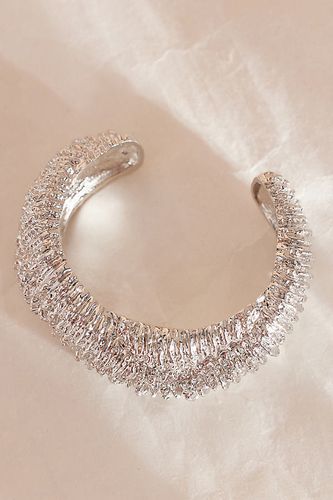 Bracelet épais texturé avec manchette par en Silver - By Anthropologie - Modalova