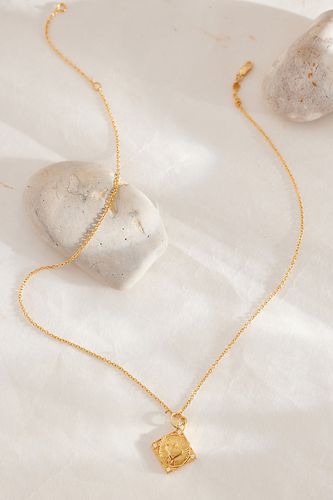 Collier plaqué or avec pendentif Token of Love en Gold chez Anthropologie - Rachel Jackson - Modalova